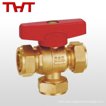 L type & T type Full-bore three way ball valve